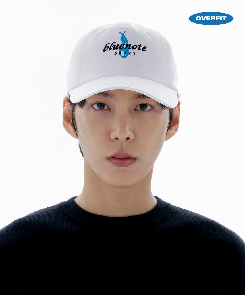 Luoeseupaeg Blue Note Ball Cap (White)