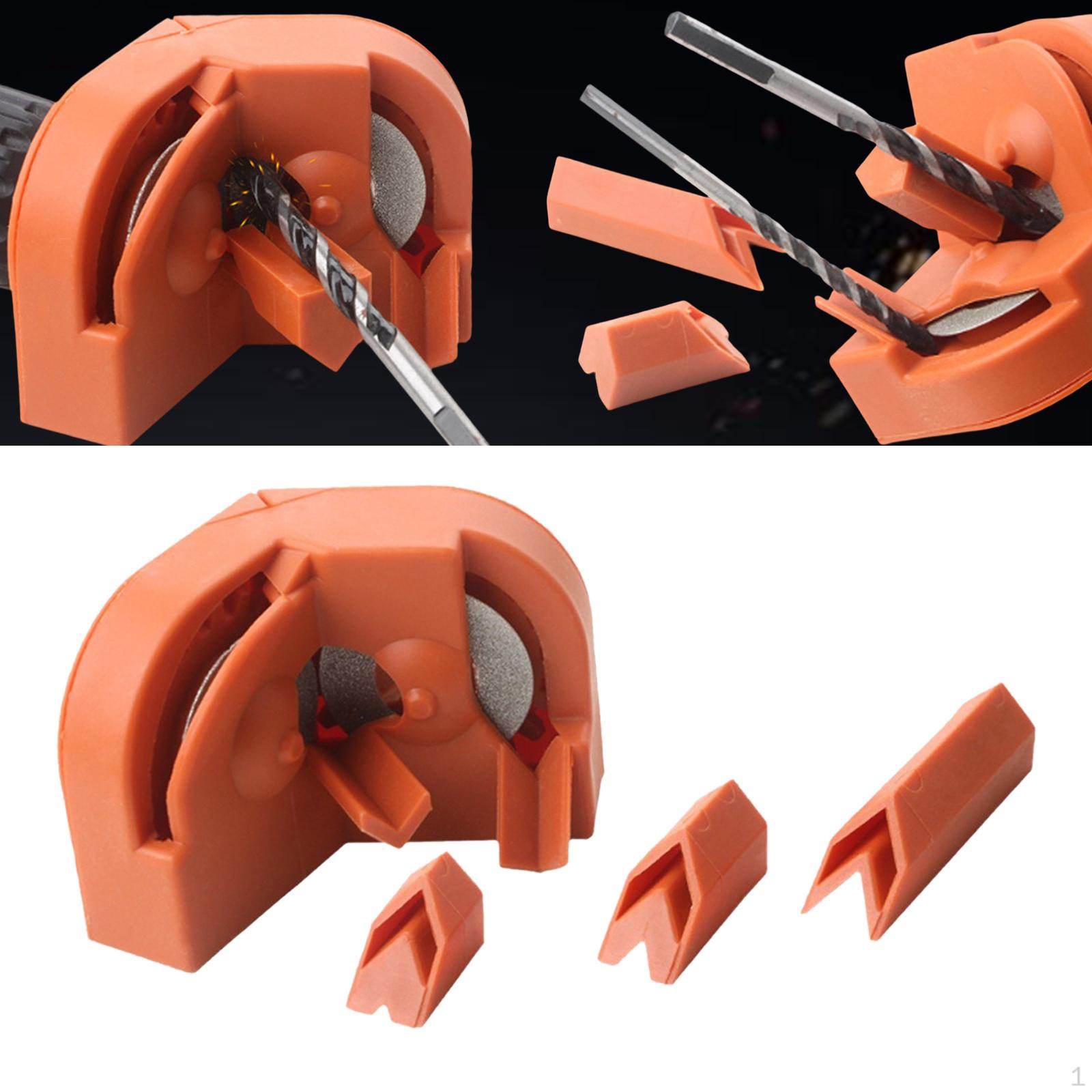 

Electric Drill Grinding Sharpener Twist Grind Compact Multipurpose V Shaped Sturdy Easily to