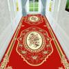 Hotel Hallway Red Carpet Home Corridor Long Rug Soft StairS Carpet Entrance Floor Track Door Mat Wedding Aisle Runner Rug