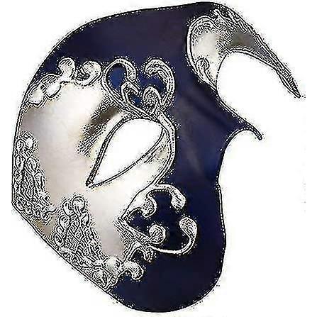 Vinta Face Men's Of The Opera Venetian Masquerade Mask-u