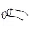 Alloaiweeo [Alo:Ctzen] Ci7602A C1 Broad Semi-Oversized Black Horn-Rimmed Glasses
