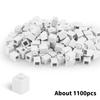 500g1x1 DlY Construction Blocks Thick FiguresBricks 2x2 Dots Instructive Creative SizeCompatible Featuring Plastic Playthings forChildren