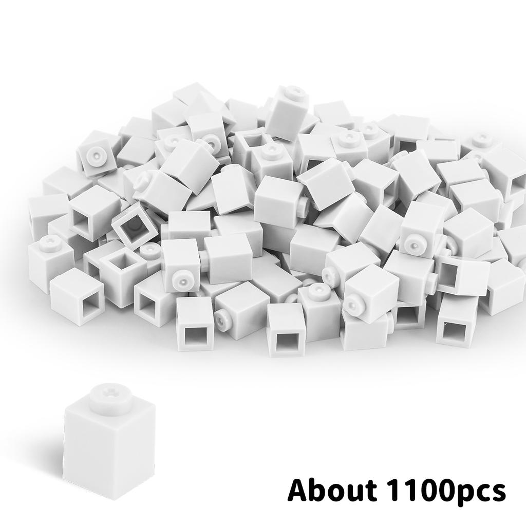 500g1x1 DlY Construction Blocks Thick FiguresBricks 2x2 Dots Instructive Creative SizeCompatible Featuring Plastic Playthings forChildren
