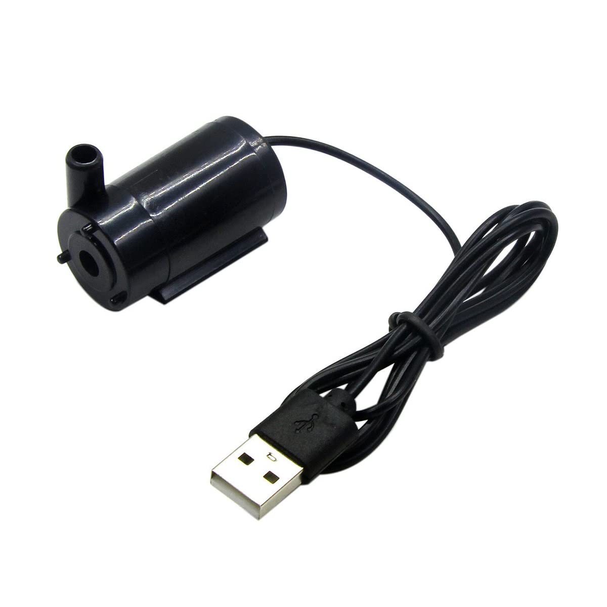 

1Pcs DC 3-5V USB Micro Submersible Mini Water Pump,Small Aquarium Pump for Fish Tank Aquariums Pond Fountain Hydroponics Garden Horizontal Type