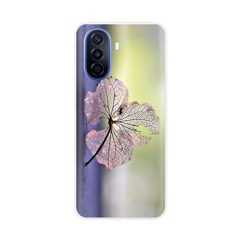 New Fashion Flower Cover For Huawei Nova Y70 Plus Case Soft Slim Phone Cases For Huawei Nova Y70 Y 70 NovaY70 Back Cover Bumper