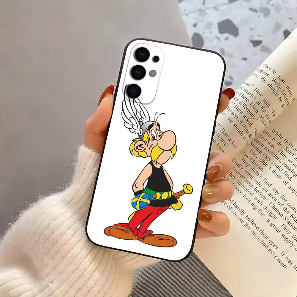 A-Asterix-es Phone Case For Samsung S25,S24,S21,S22,S23,S30,Ultra,S20,Plus,Fe,Lite,Note,10,Black Cover