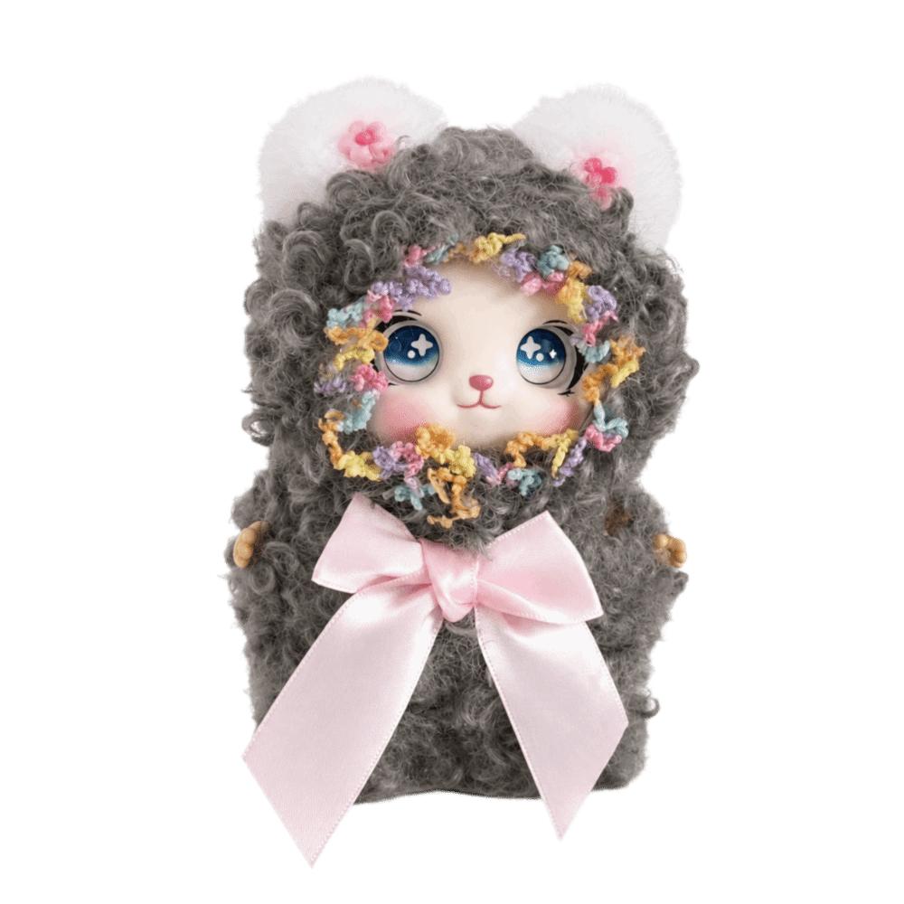 Hanging Ornaments Plush Doll Pendant Fluffy Bag Charm Creative Bear Keychain  Gifts