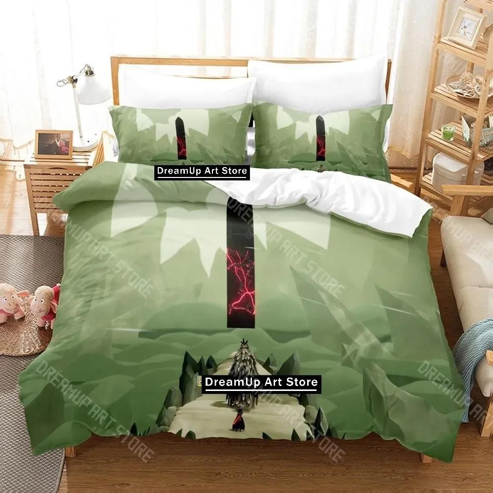 3D Print Death's Door Bedding Set Single Twin Full Queen King Size Bed Set Adult Kid Bedroom Duvetcover Sets 3D Print Anime Bed
