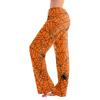 Women's Casual Drawstring Pants with Halloween Print for Daily Wear and Parties