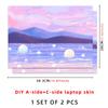 DIY 15inch Laptop Stickers Skins Waterproof Ultrabook Decorate Decal  Universal
