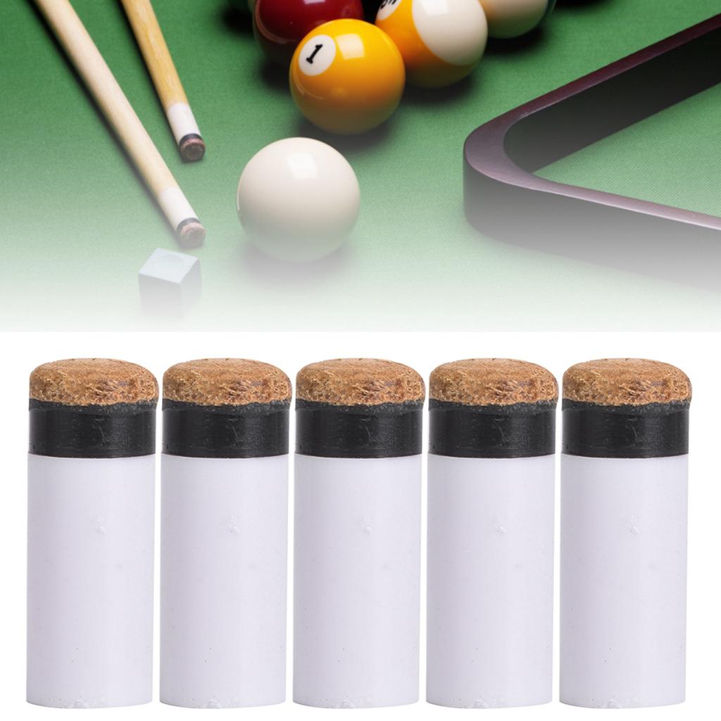 10PCS Snooker Pool Cue Pole Tip Billiards Rod Stick Replacement Parts Repair Tool Supplies