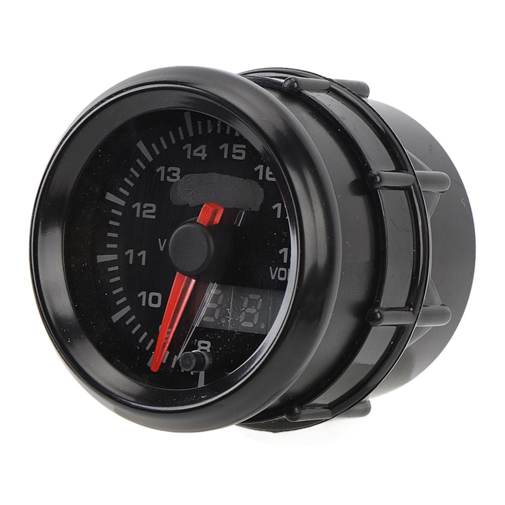 2 Inch 52mm Car Digital Voltmeter 8 To 18V LED Car Voltage Gauge Meter for All DC12V Cars