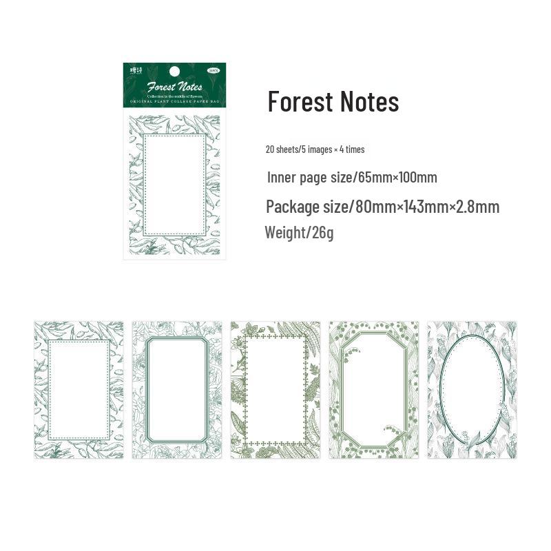 

Flower Collection Sticker Set: Floral Collage Cards for Retro Journals and DIY Projects