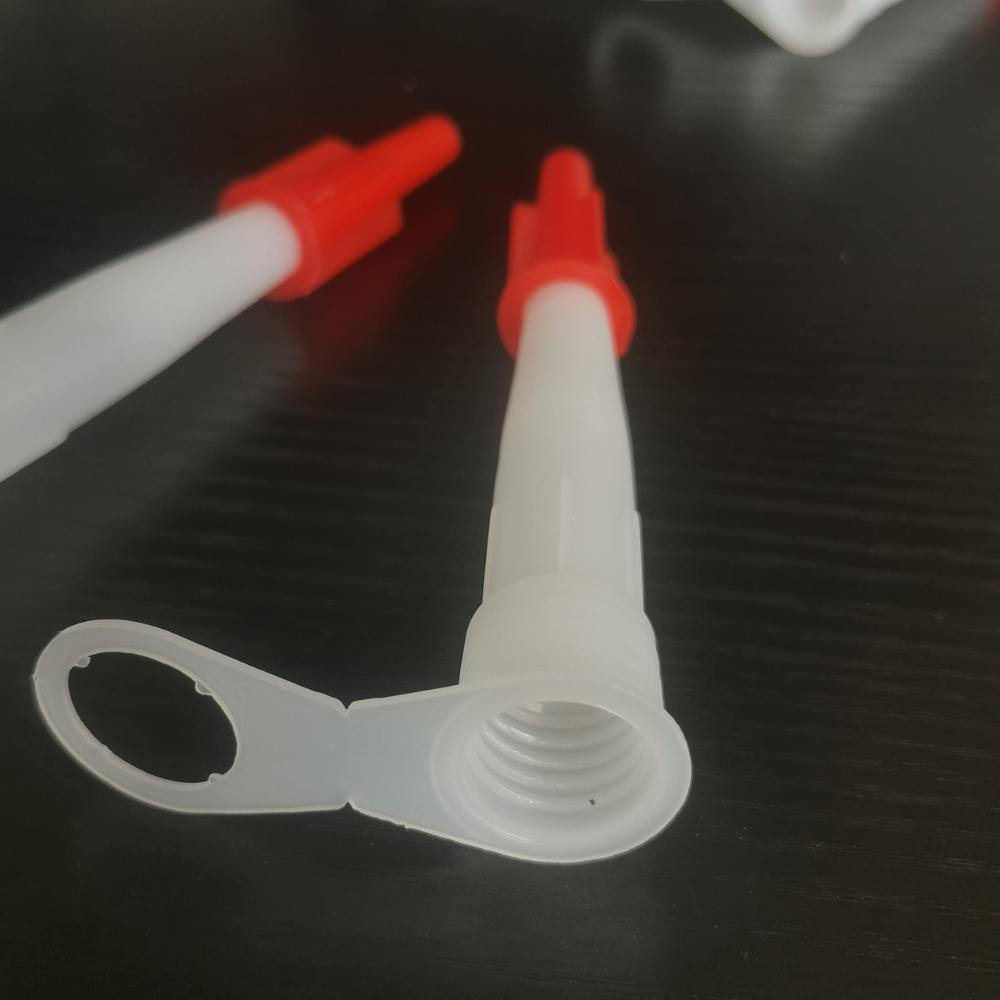 10/20Pcs Soft and Hard Caulking Nozzle Extension Tube with Cover Caulk Saving Glass Glue Tip Plastic Sealant Application