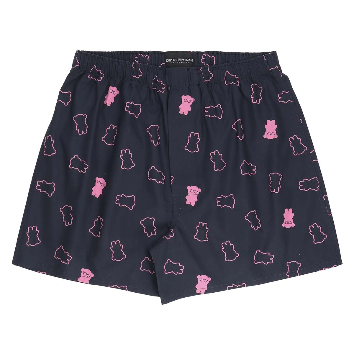 

Emporio Armani FLYING BEAR Manga Bear Cotton Woven Trunks (LL) Front-Opening Men s Underwear (Japan Size) XL (Japan Size) 68. Navy