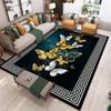 Simple Chinese Crystal Pile Carpet Living Room Tea Table Carpet Sofa Floor Mat Bedroom Bedside Dirty Resistant Carpet