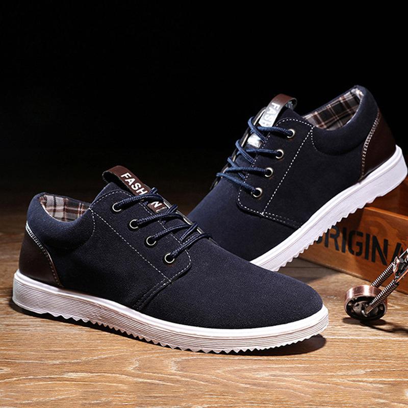2025 autumn Korean version of trend student versatile board shoes retro casual single shoes men's old Beijing canvas shoes