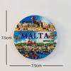 Malta Fridge Stickers Bus Travel Souvenirs Mosaic Fridge Magnets Home Decoration Wedding Gifts