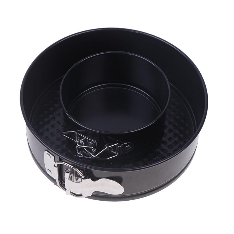 4/7Inch Carbon Steel Round Cake Pan Springform Pans Non-Stick Leakproof Cheesecake Pan With Removable Bottom Kitchen Bakeware