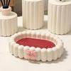 Ins High-End Feel Soap Box, Bathroom Drain Soap Box, Household Non Perforated Countertop Soap Storage Rack