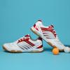 Breathable Table Tennis Shoes for Couples, Anti-Slip Low Top Sneakers, Shock-Absorbing Tennis Footwear, New, 2025