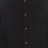 Emporio Armani SS23 Solid Color Button Shirt Men Shirts Black 3R1C86-1K0DZ-F083