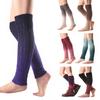 Gradient Fashion Knee High Women Boot Socks Winter Knitted Footless Leg Warmers