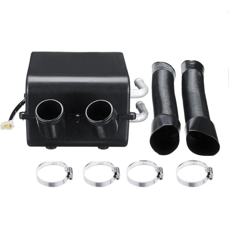 Chauffage de voiture universel 12V Chauffage rapide Dégivreur de fenêtre Dégivreur de buée Chauffe-eau Ventilateur Chauffage à eau Climatiseur