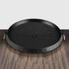 32Cm Maifan Stone Charcoal Grill Pan Round Outdoor Picnic Garden Party Terrace Beach Korean Bbq Plate Non-Stick Aluminum Tray