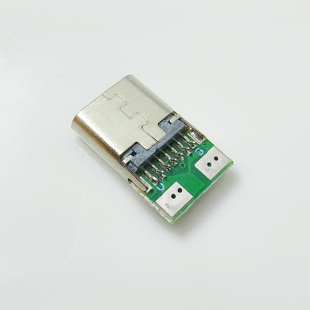 TYPE-C2P4P5P6P Solder Wire Female Connector, CC Pin Fast Charging Data Cable Test Board, PDUSB Socket, MICRO Female Header