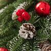 Pinecones Xmas Tree Garland DIY Window Hanging Decor Pendant Wall Hanging Floral Wreath  Window