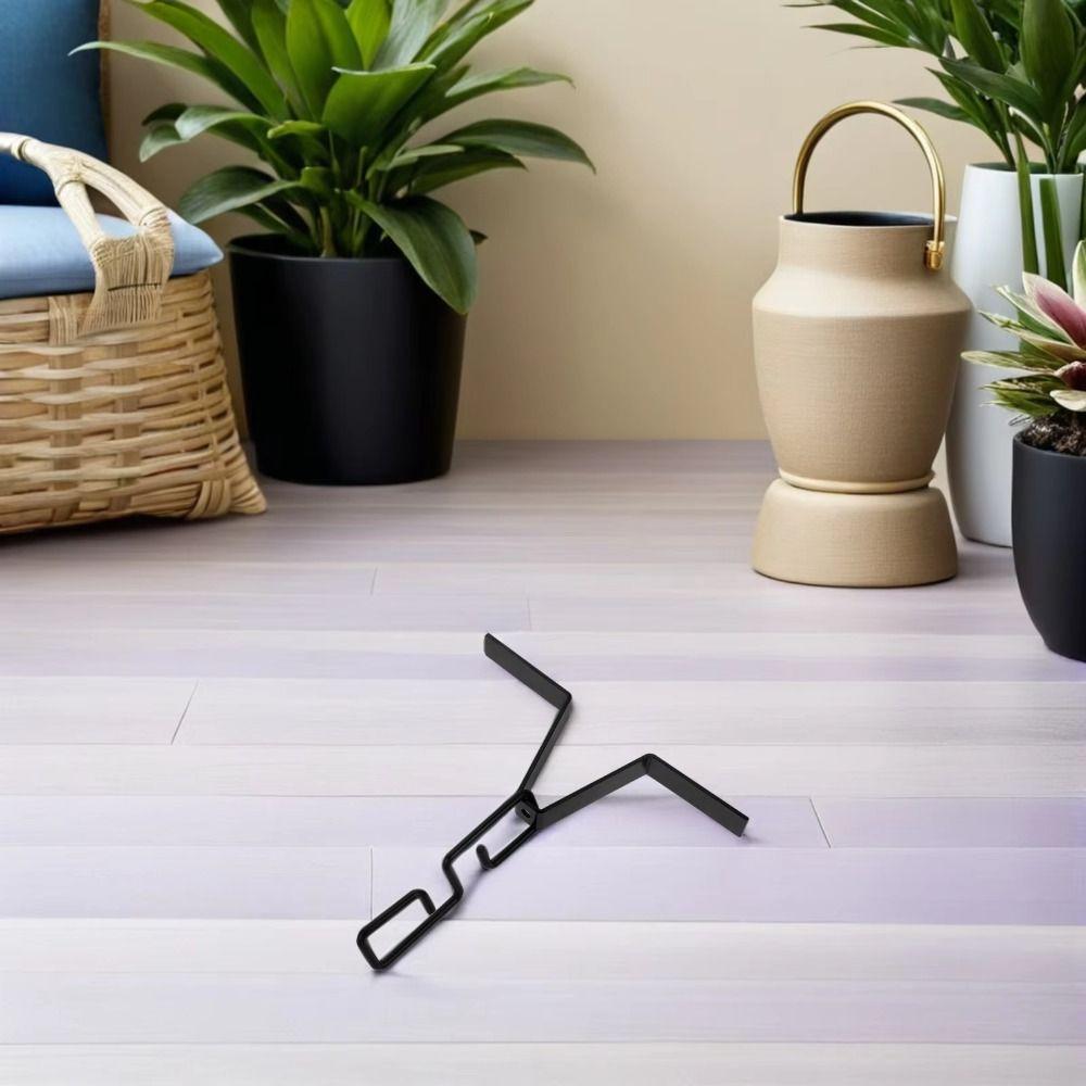 Iron Rain Chain Hook Heavy-Duty Downspout Connector Gutter Adapter  Rainwater Collection