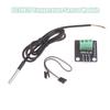 Ds18B20 Temperature Sensor Module Waterproof Digital Sensor Cable Stainless Steel Probe Terminal Adapter For Arduino