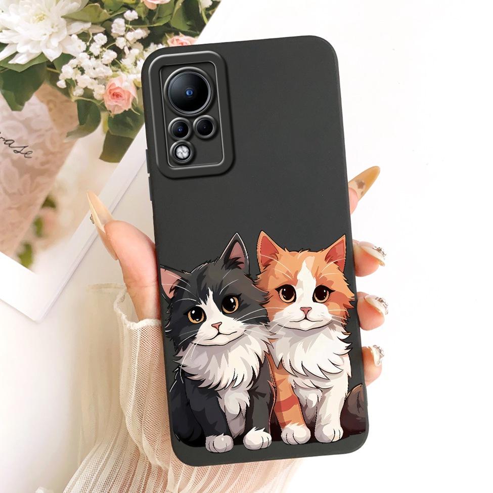 Casing For Infinix Note 11 Cover Fashion Cartoon Cute Funny Painted Silicone Phone Case For Infinix Note11 X663 X663B