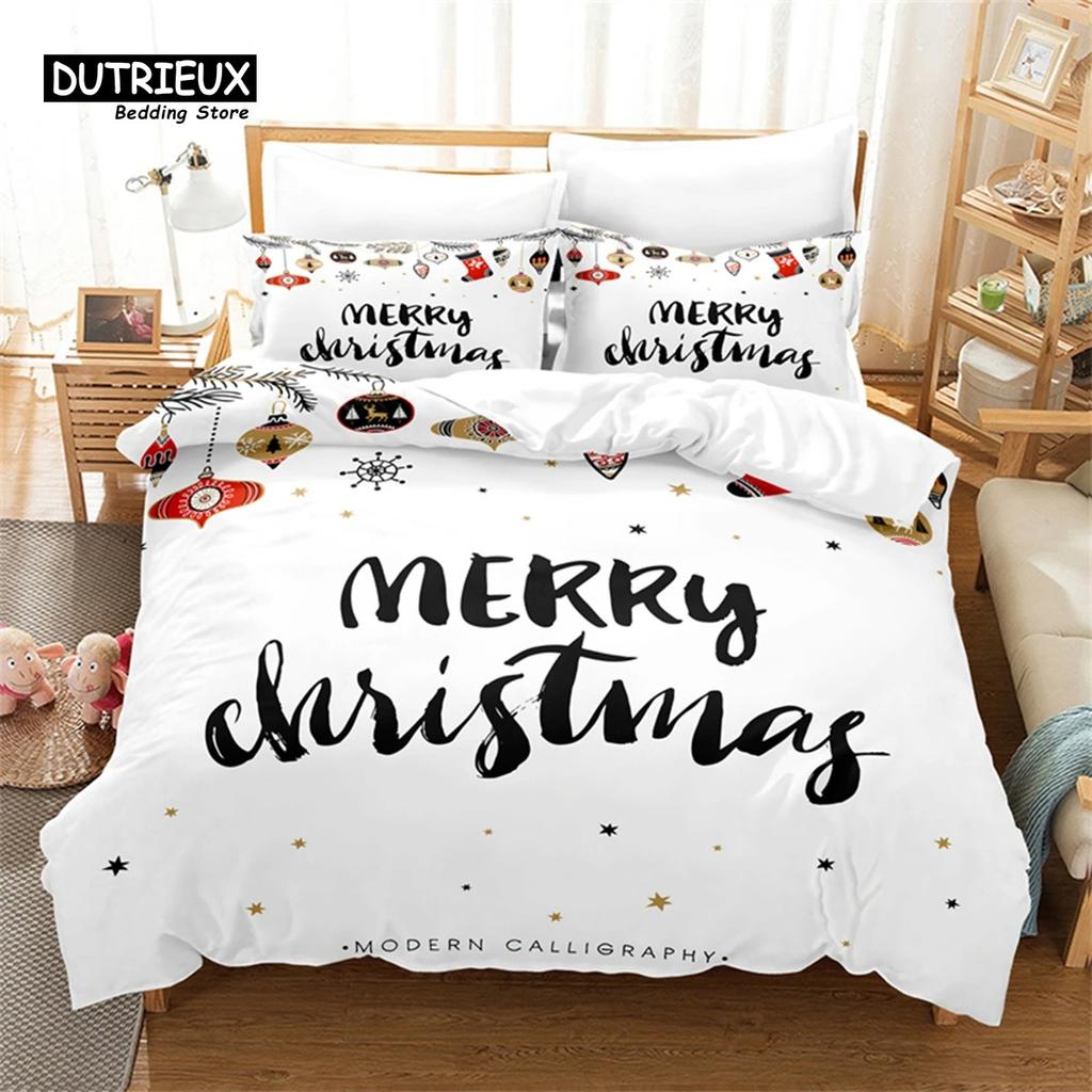 Einfaches Cartoon-Muster Bettbezug-Set, Kunst Bettwäsche-Set, Weicher Bequemer Atmungsaktiver Bettbezug, Für Schlafzimmer Gästezimmer Deko