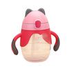 Cute Baby Cup Kids Children Learn Feeding Drinking Water Straw Handle Bottle Training Cup Baby