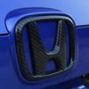 Upgrade ABS 5 Colors(Carbon Fiber/Red) for Honda Civic Emblem Badges Kit 8/9.5/10/11 Gen 2006-2022, Front+Rear Logo Replacement CR1 12s