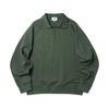 Brompton London Half Zip Collar Sweatshirt - Green (P233Uts233)