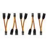 Pack of 5 30Core Short Servo Y Connectors Cables 5cm for Servo JR Futabas Helicopter Remote Controls Devices