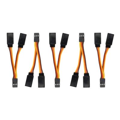 Pack of 5 30Core Short Servo Y Connectors Cables 5cm for Servo JR Futabas Helicopter Remote Controls Devices