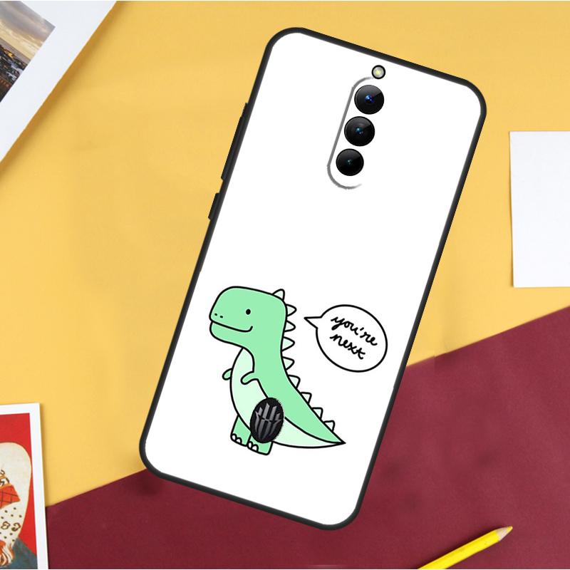 Fun Dinosaur Pattern Dino Case For ZTE Nubia Red Magic 10 Air 5G 6R 6 7 6S 7S Pro 8S 9S 10S 8 9 10 11 Pro Plus Cover