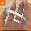 100% Solid 925 Sterling Silver Retro Bracelet for Women Men Vintage Handmade Sparckling Flat Simple Bracelet Birthday Gift