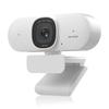Webcam Nuroum 60FPS 2K avec Autofocus et Zoom, Annulation du Bruit, Double Microphone, Champ de Vision de 75°, Fonction Muet et Cache de Confidentialité.