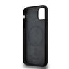 Dkny Dkhmn61Snyach Iphone 11 / Xr 6.1Czarny/Black Hardcase Liquid Silicone White Printed Logo Magsafe