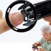 Nail Clipper with Magnifying Glass for Seniors Fingernails and Toenails Clipper Beauty Tools Magnifier Angle Adjustable