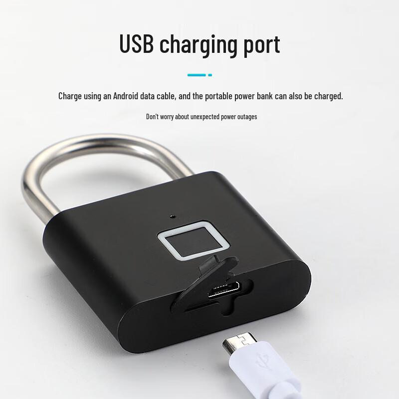 Outdoor Smart Fingerprint Padlock