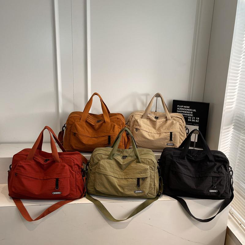 Travel Bag Large Capacity Expandable Multifunctional Storage Bag Travel Fitness Luggage Bag Crossbody Bag