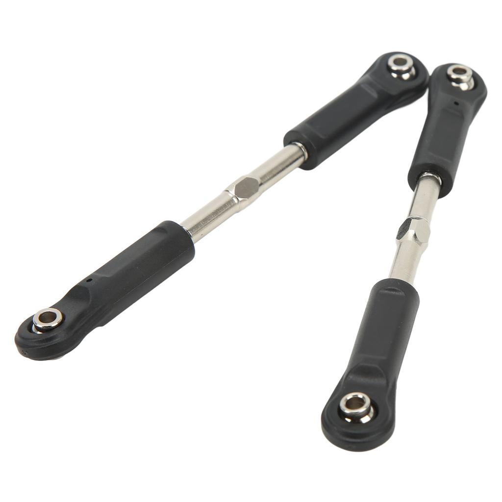 2pcs RC Pull Rod Steel Front Rear Upper Linkage Tie Rod for ZD Racing 1/7 MX 07 4WD 1/7 RC Truck