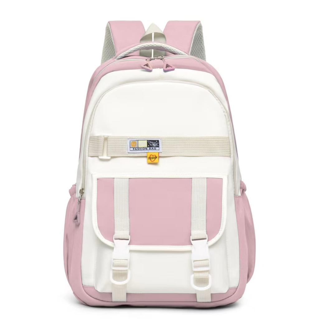 Schoolbag Simple Commuter Backpack Trendy Versatile Cute Large Capacity Student School Bag Multifunctional Outdoor Sports Backpack