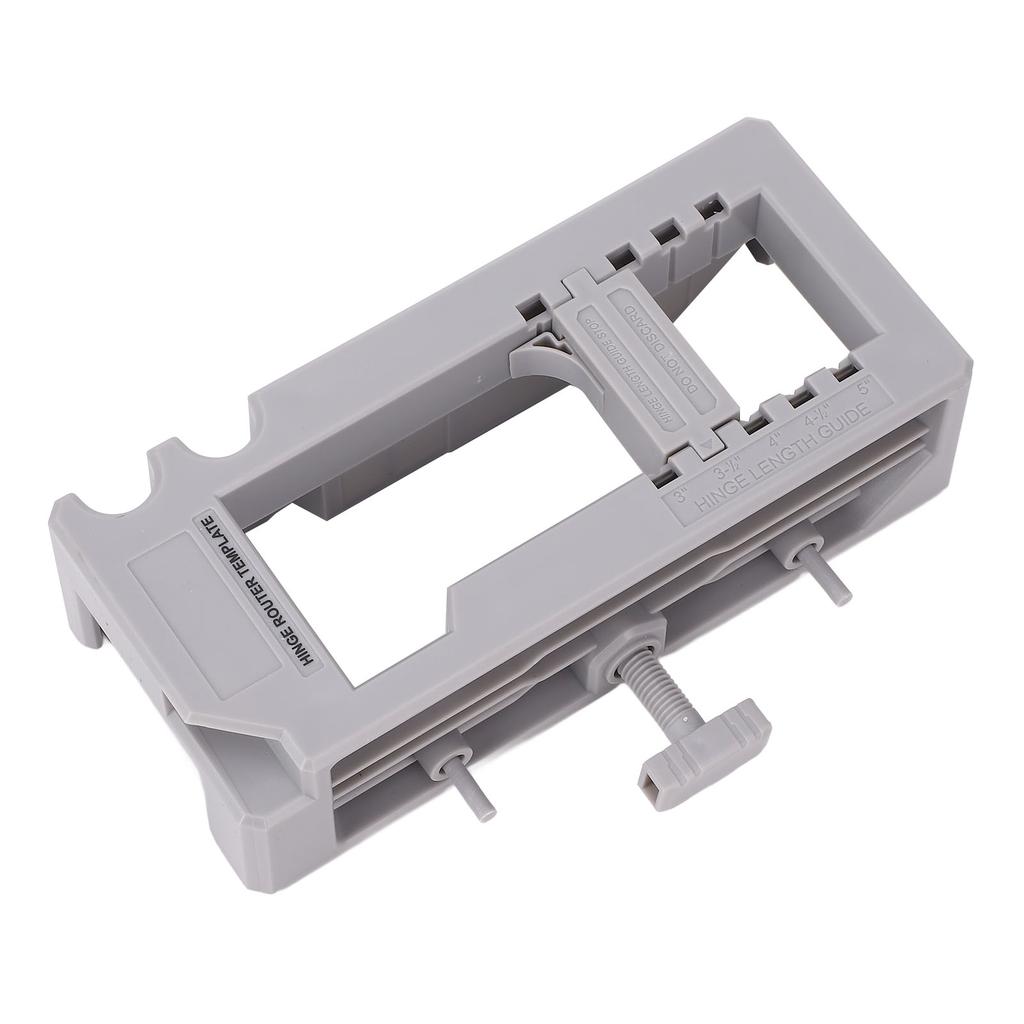 Door Hinge Hole Locator for Router Adjustable Hinge Template Installation Jig for 35 Inch Length